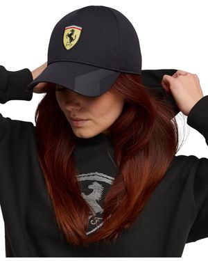 PUMA Adjustable Snapback High-profile Baseball Cap - Black