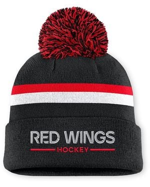 Fanatics Detroit Red Wings Authentic Pro Rink Cuffed Pom