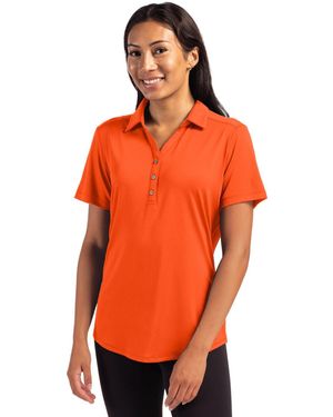 Cutter & Buck Forge Eco Stretch Recycled Short Sleeve Polo - Orange