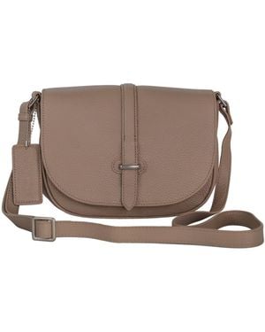 Mancini Lisa Mini Crossbody Bag - Natural