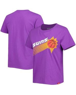 Sportiqe Phoenix Suns Hardwood Classics Arcadia Elevated T-shirt - Purple
