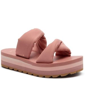 Sanuk Yoga Twist-n-slide - Pink