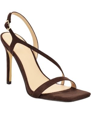 Calvin Klein Tansley Strappy Stiletto Sandals - Metallic