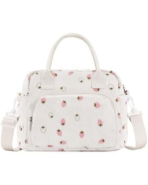 Gnuadz Lunch Bag Insulated Cooler Tote Work Picnic Camping Outdoor - Natural