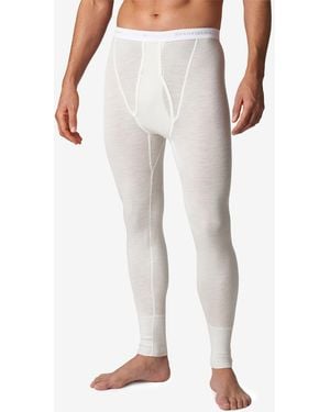 Stanfield's Superwash Wool Long Underwear - White