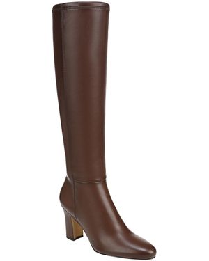 Franco Sarto Flexa Joicy Round Toe Zip Tall Boots - Brown