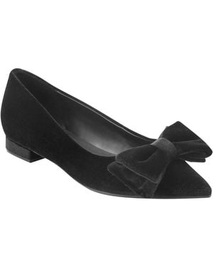 Bandolino Alicce Pointed Toe Slip-on Dress Flats - Black