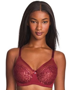 Wacoal Retro Chic Full-figure Underwire Bra 855186 - Red