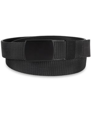 Alfani Web Plaque Reversible Belt - Black
