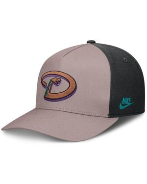 Nike Light Brown/black Arizona Diamondbacks Cooperstown Rise A-frame Adjustable Hat
