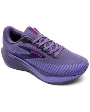 Brooks Ghost Amp Lightweight Road Running Sneakers From Finish Line - Purple