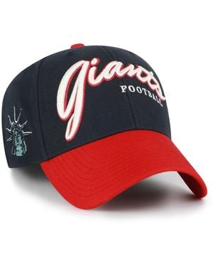 '47 New York Giants Throwback Mvp Adjustable Hat - Red