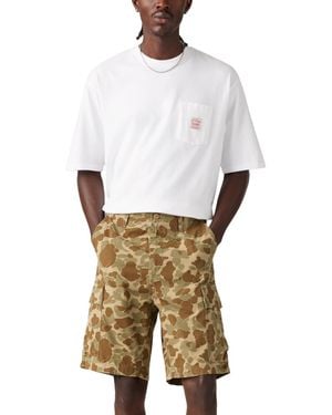 Levi's Carrier 9.5" Cargo Shorts - White