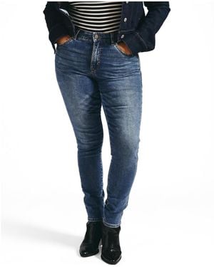 UNIVERSAL STANDARD Seine High Rise Skinny Jeans - Blue