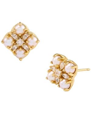 Kendra Scott Freshwater Pearl Dira Stud Earrings - Metallic