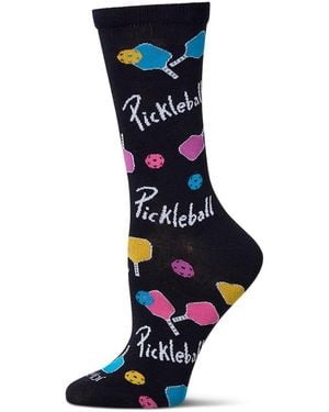Memoi Pickleball Paddle Rayon From Crew Socks - Blue
