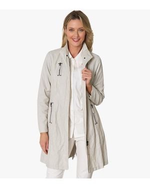 Stella Carakasi Water Repellent Zip-front Moto Inspired Favorite Jacket - White