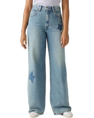 Levi's Macy's 100th Parade Cinch-waist Lightweight baggy Jeans - Blue