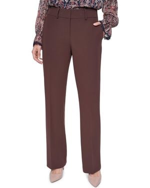 Tommy Hilfiger Sutton Mid-rise Bootcut Pants - Red