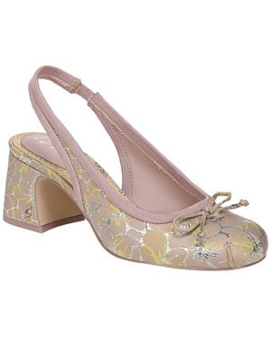 Circus by Sam Edelman Diane Slingback Block-heel Ballet Pumps - Pink