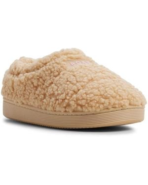 Roxy Colorado Ladies Slip On Sandals - Natural
