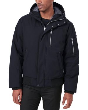 Outdoor United Hooded Bomber Jacket - Blue