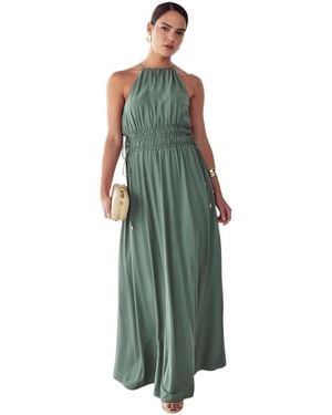 ST MRLO Elias Maxi Dress - Green