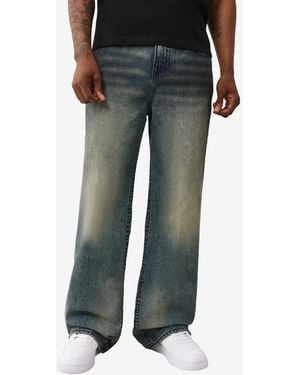 True Religion Vinny Ultra baggy Flap Jeans - Gray
