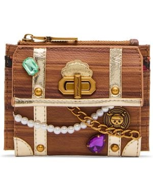 Betsey Johnson Mini Treasure Chest Wallet - Brown