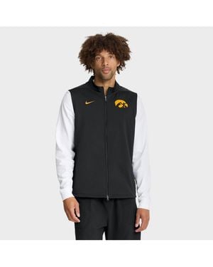 Nike Iowa Hawkeyes Primetimeâ Victory Performance Full-zip Vest - White