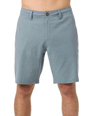 O'neill Sportswear Reserve Light Check Shorts - Blue