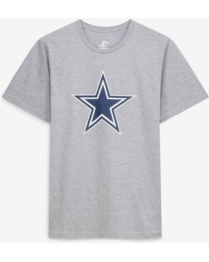 LOGO ATHLETIC Dallas Cowboys Primary Logo T-shirt - Gray