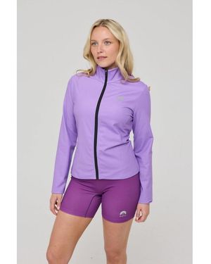OOSC Infinite Cropped Zipped Jacket - Purple