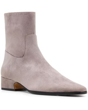 Steve Madden Dusty Block-heel Booties - Brown