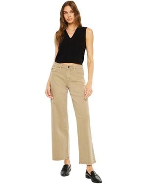 Kancan Ellie Mid Rise Wide Leg Jeans - Multicolor