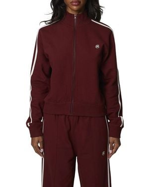 Good For Nothing Emblem Sport Tracksuit Jacket - Red