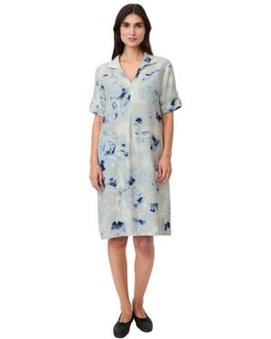 Masai Manaevira Floral Printed Tunic Dress - Blue