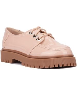 Olivia Miller Little Girls Northern Litez Oxford Casual Shoe - Pink