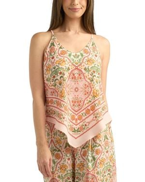 Bcx Printed Sleeveless Top - Multicolor