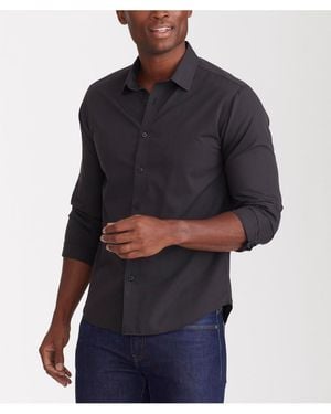 UNTUCKit Slim Fit Wrinkle-free Stone Button Up Shirt - Blue