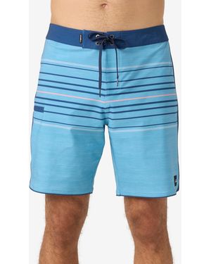 O'neill Sportswear Hyperfreak Heat Stripe Scallop Board Short - Blue