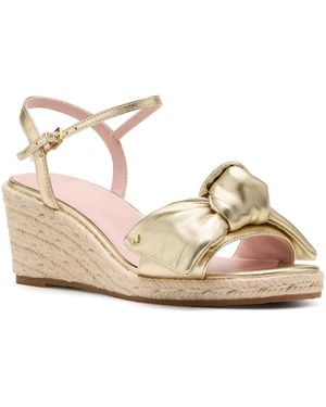 Kate Spade Leandra Espadrille Wedge Sandals - Natural