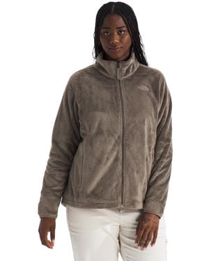 The North Face Plus Size Osito Regular Fit Jacket - Brown
