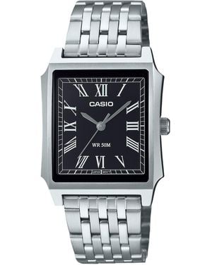 G-Shock Japanese Quartz Analog -tone Stainless Steel Watch 31.5mm - Gray