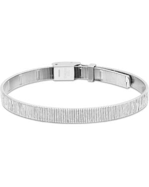 Calvin Klein Sophisticated Texture Stainless Steel Bracelet - Metallic
