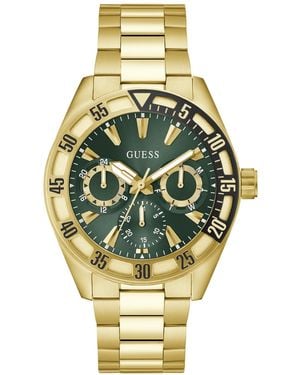 Guess Multifunction Stainless Steel Watch - Metallic