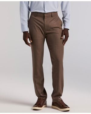 Perry Ellis Modern-fit Stretch Pants - Gray