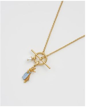 Fable England Peter Rabbit Flopsy Necklace - White