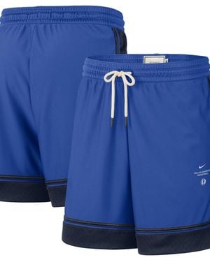 Nike Dallas Mavericks 2026 Standard Issue Pre-game Pro Shorts - Blue