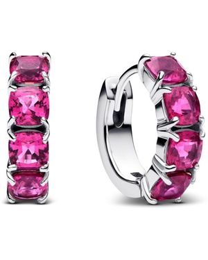 PANDORA Hoop Earrings - Pink